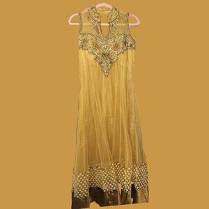Indian Anarkali Dress//Zari